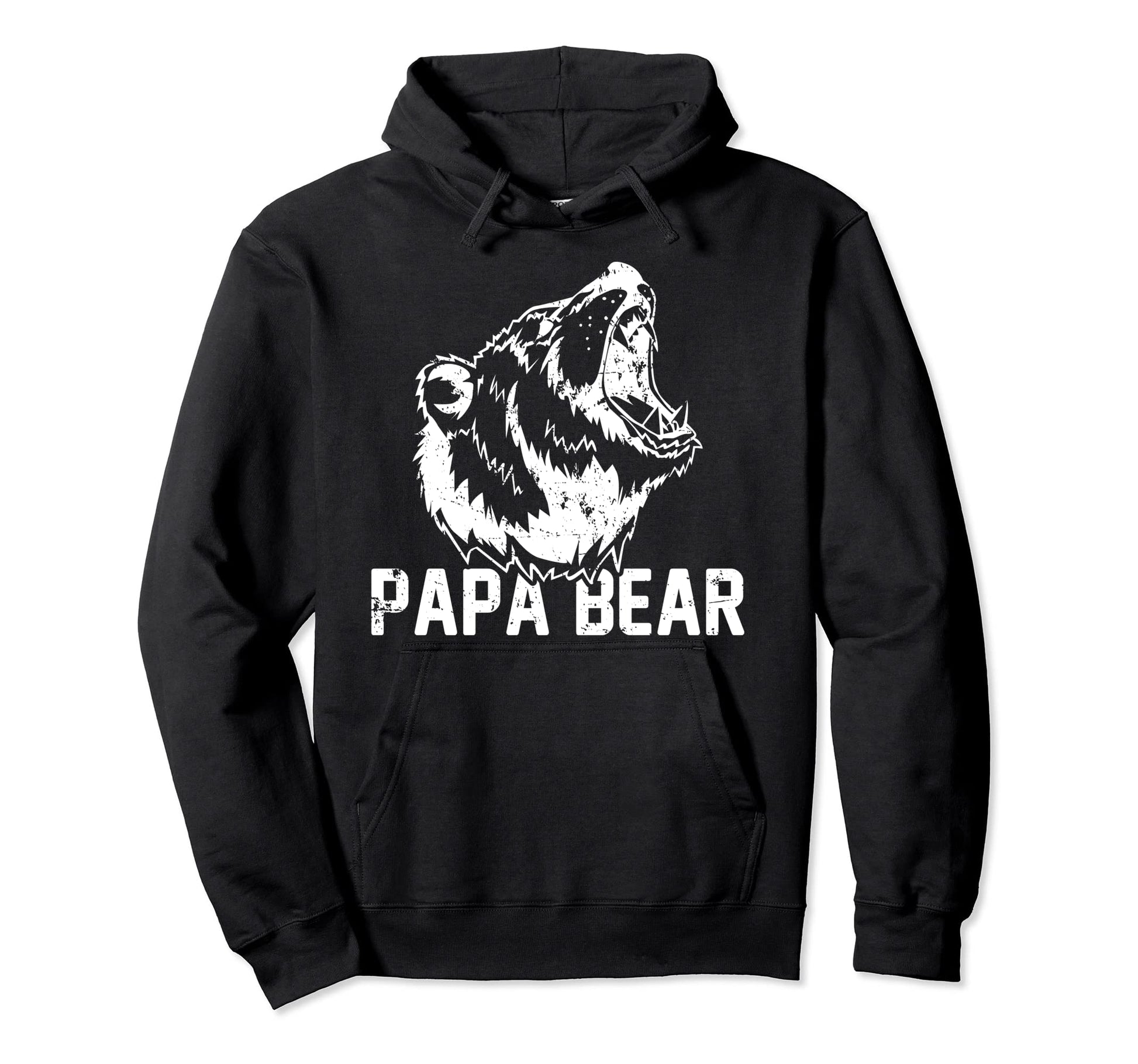 Wandering Papa Bear Funny Wilderness Hoodie - Minimalist Print Men Women - T-Shirt, Sweatshirt, Hoodie
