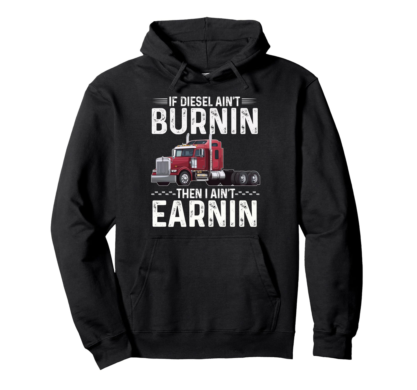 Cdl Trucker Dad Semi Truck Driver Cdl Hoodie - Trendy Graphic Men Women - T-Shirt, Sweatshirt, Hoodie