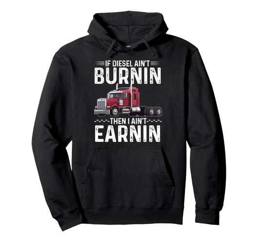 Cdl Trucker Dad Semi Truck Driver Cdl Hoodie - Trendy Graphic Men Women - T-Shirt, Sweatshirt, Hoodie