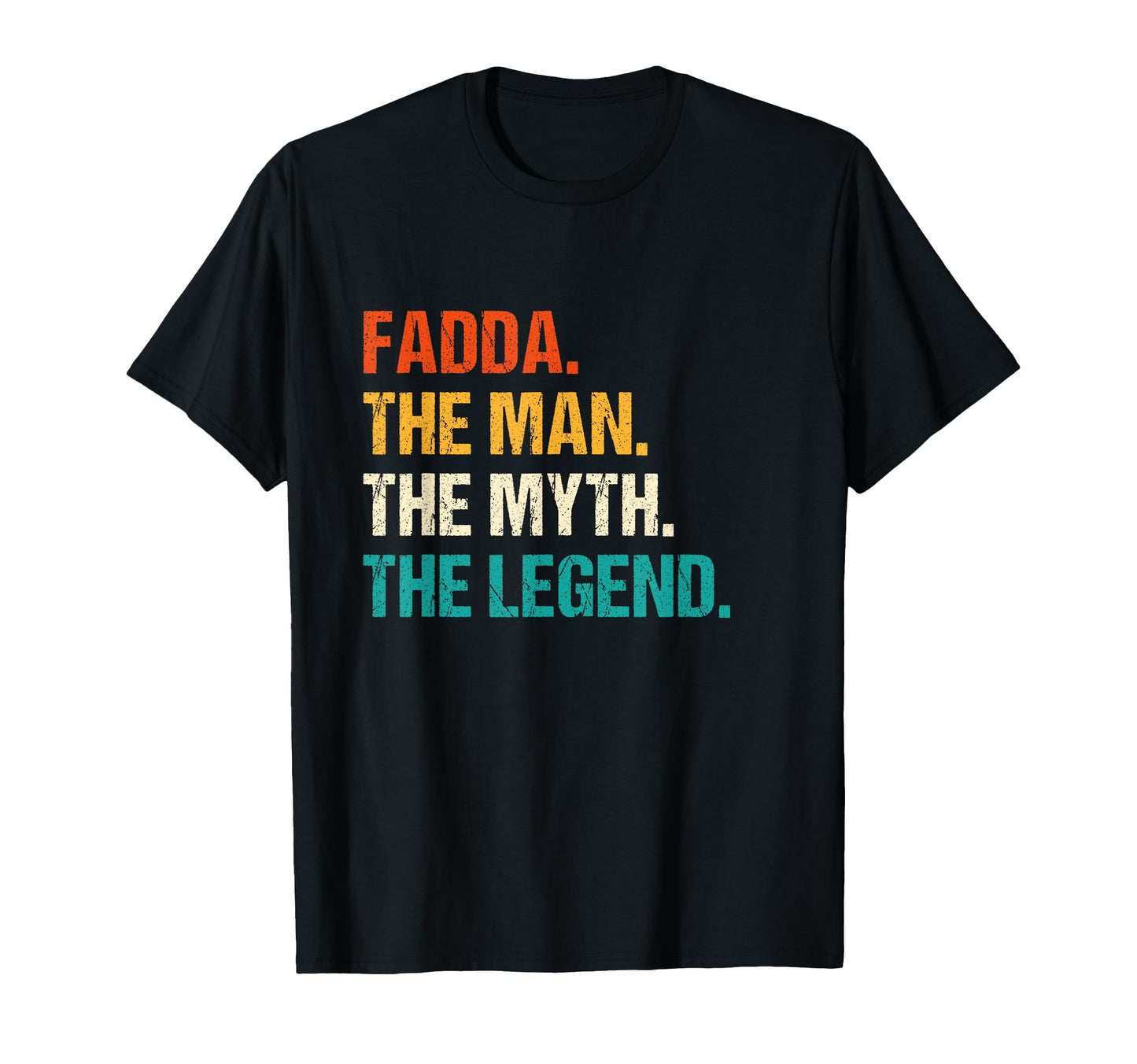 Fadda Myth Legend Jamaican Dad Fathers T-Shirt - Trendy Graphic for Adults - T-Shirt, Sweatshirt, Hoodie