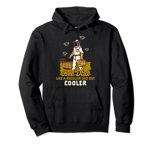 Beekeeper Beekeeping Bee Dad Like Hoodie - Minimalist Print for Adults - T-Shirt, Sweatshirt, Hoodie