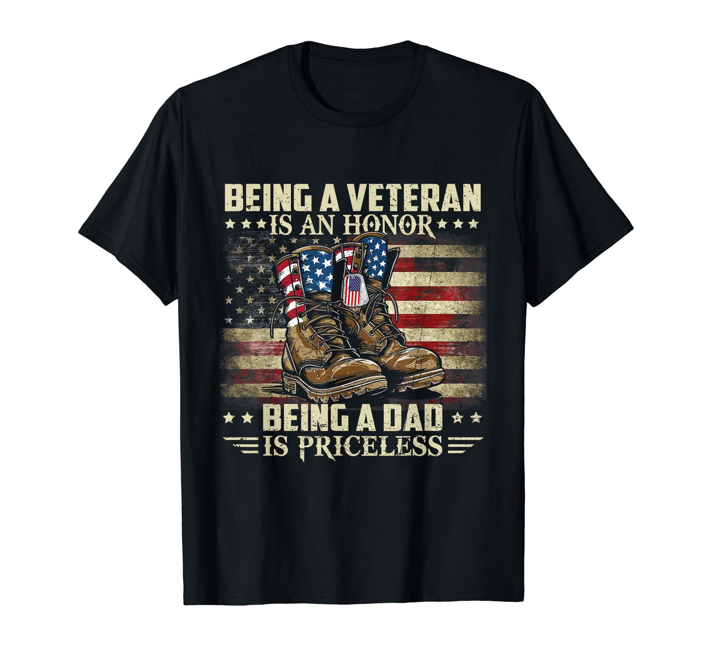 Being Us Veteran Is Honor Being T-Shirt - Fun Novelty Design for Adults - T-Shirt, Sweatshirt, Hoodie