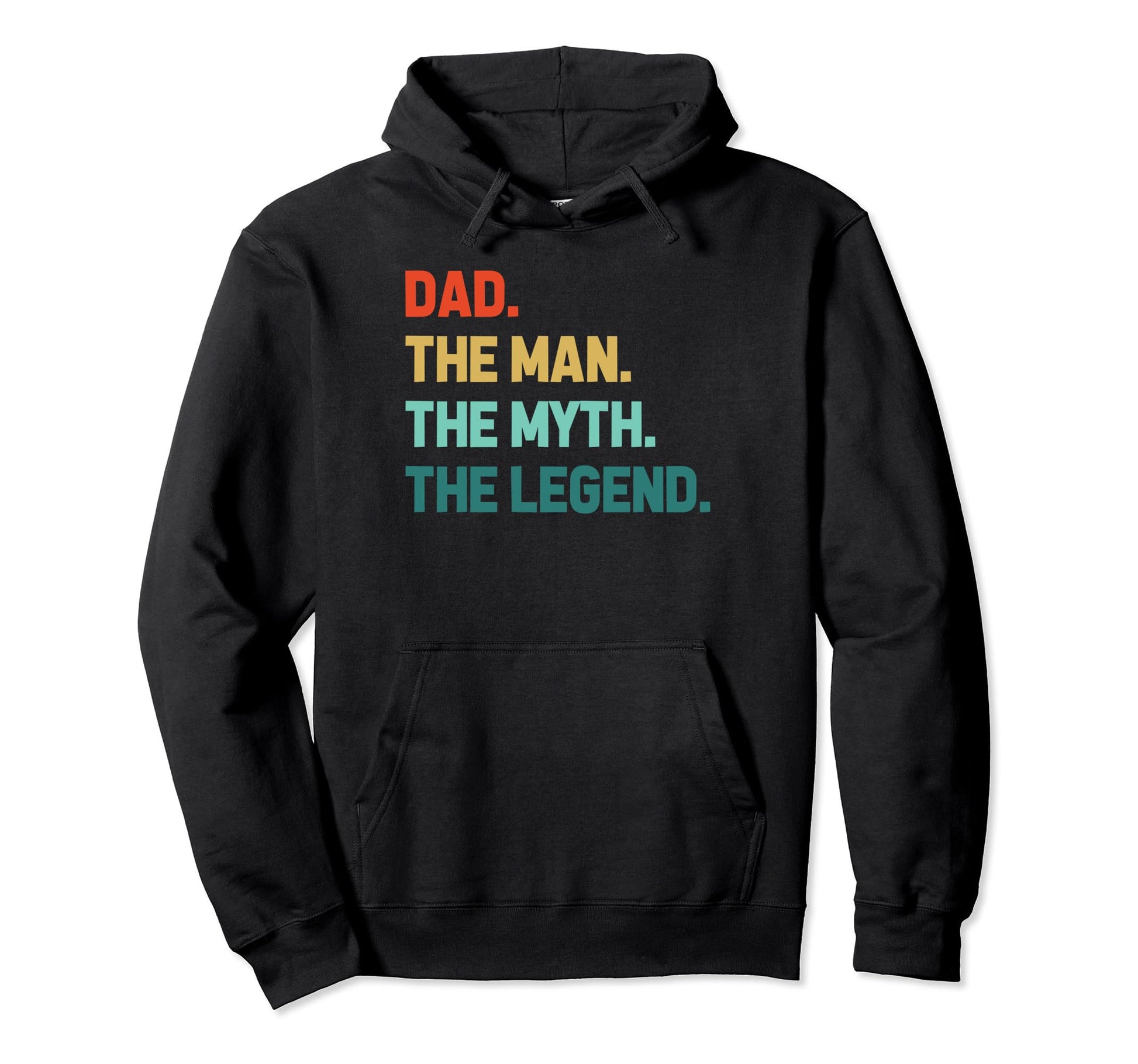 Dad Papa Father Dad Myth Legend Hoodie - Custom Art Print Men Women - T-Shirt, Sweatshirt, Hoodie