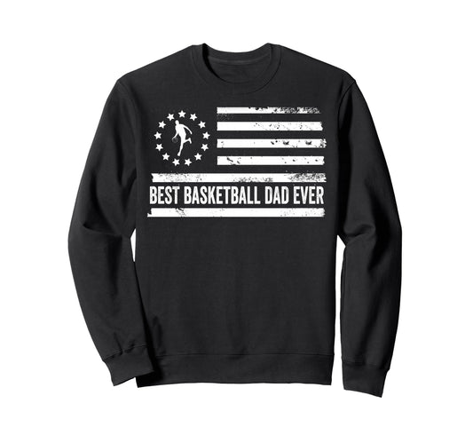 Basketball Coach Team Us American Flag Sweatshirt - Graphic Print Unisex - T-Shirt, Sweatshirt, Hoodie
