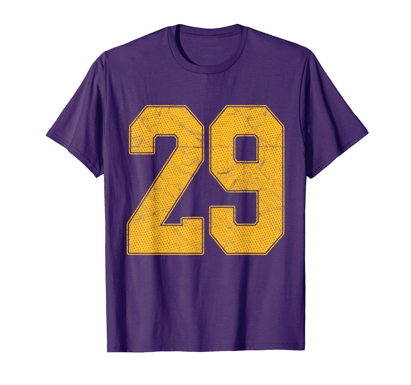 Number 29 Numbered Uniform Sports T-Shirt - Custom Art Print for Adults - T-Shirt, Sweatshirt, Hoodie