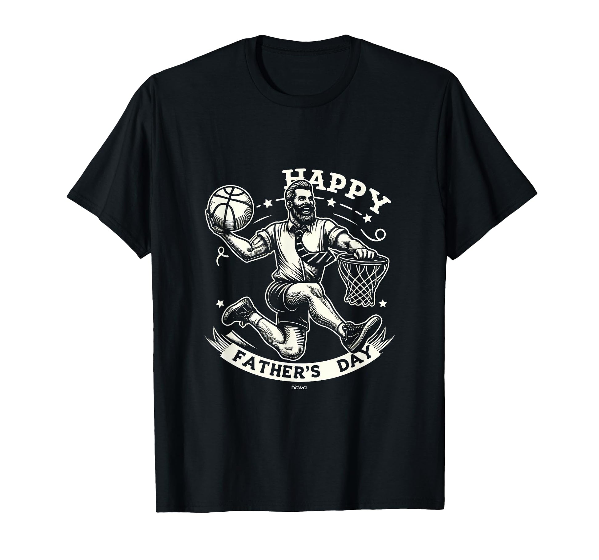 Mens Slam Dunk Bearded Basketball Dad T-Shirt - Streetwear Style Men Women - T-Shirt, Sweatshirt, Hoodie