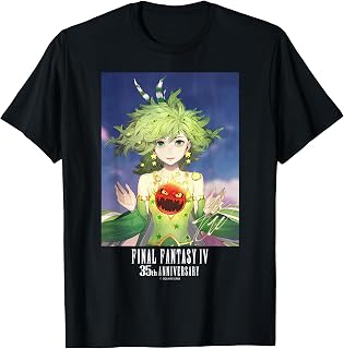 Final Fantasy Anniversary Collection FFIV Art Rydia T-Shirt Unisex T-shirt, Sweatshirt, Hoodie, Long Sleeve Tee - T-Shirt, Sweatshirt, Hoodie