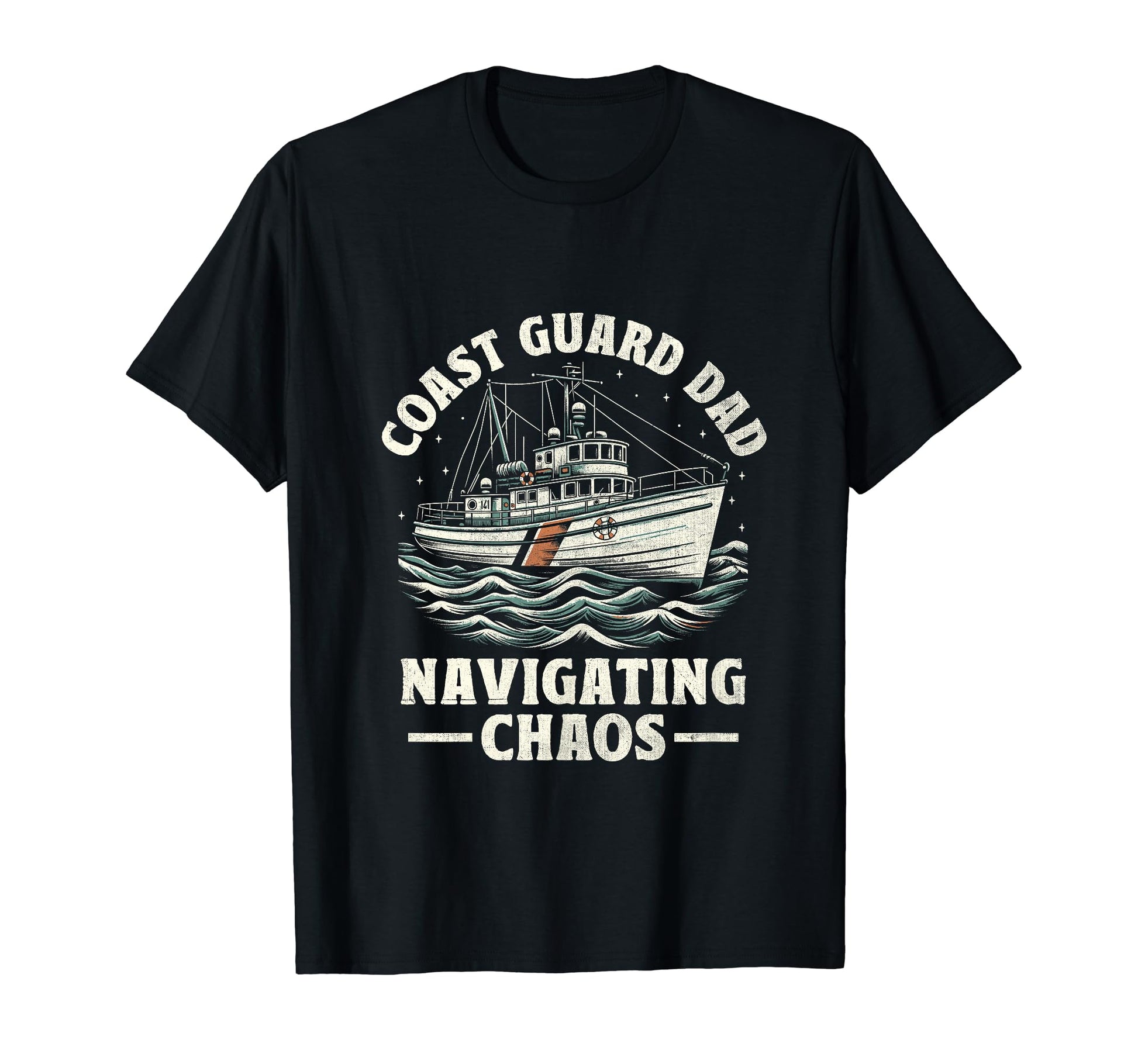 Coast Guard Dad Funny Proud Uscg Coastie T-Shirt - Unique Graphic Unisex - T-Shirt, Sweatshirt, Hoodie