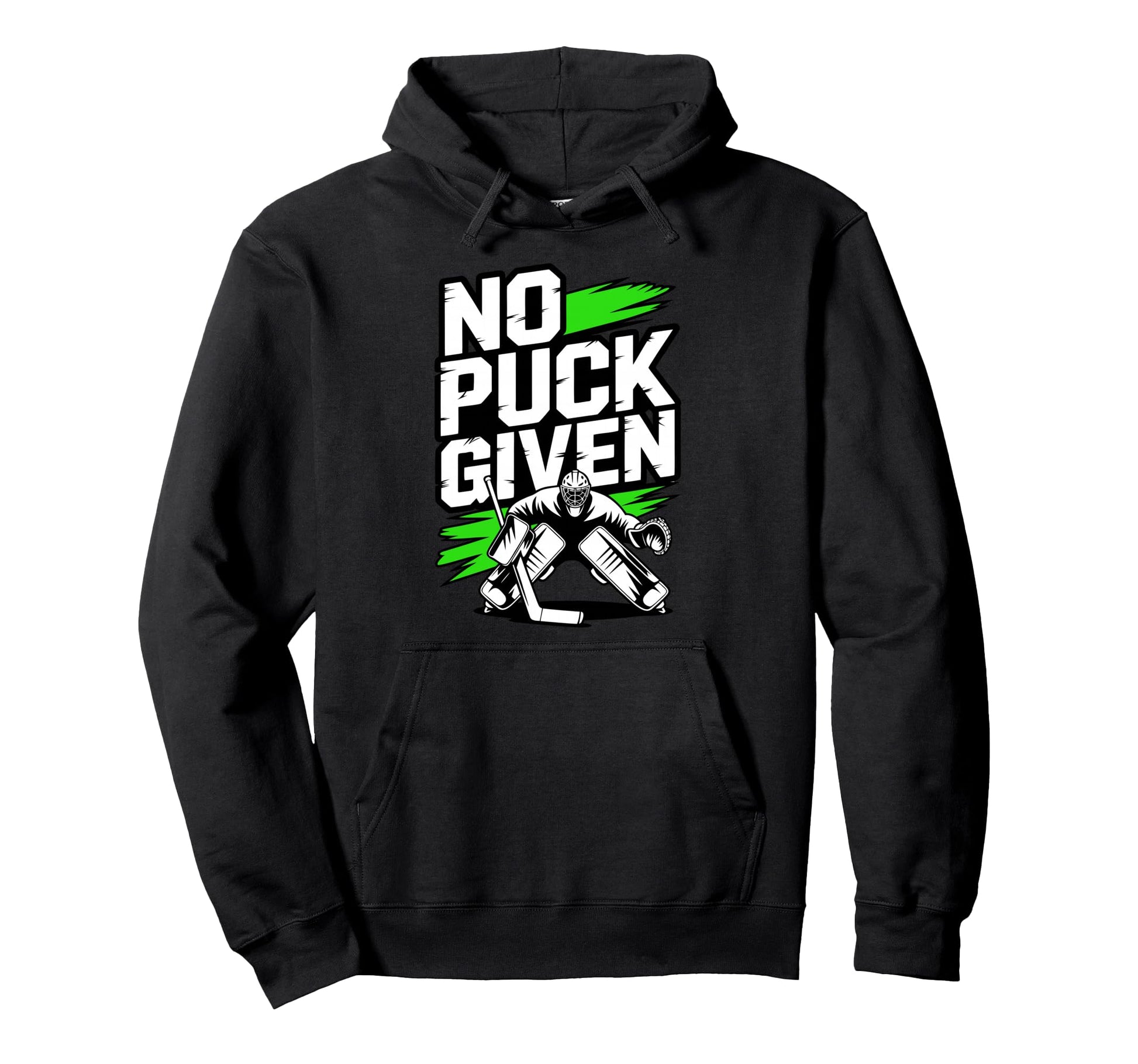 Team Ice Hockey Goalkeeper Hockey Goalie Hoodie - Trendy Graphic Men Women - T-Shirt, Sweatshirt, Hoodie