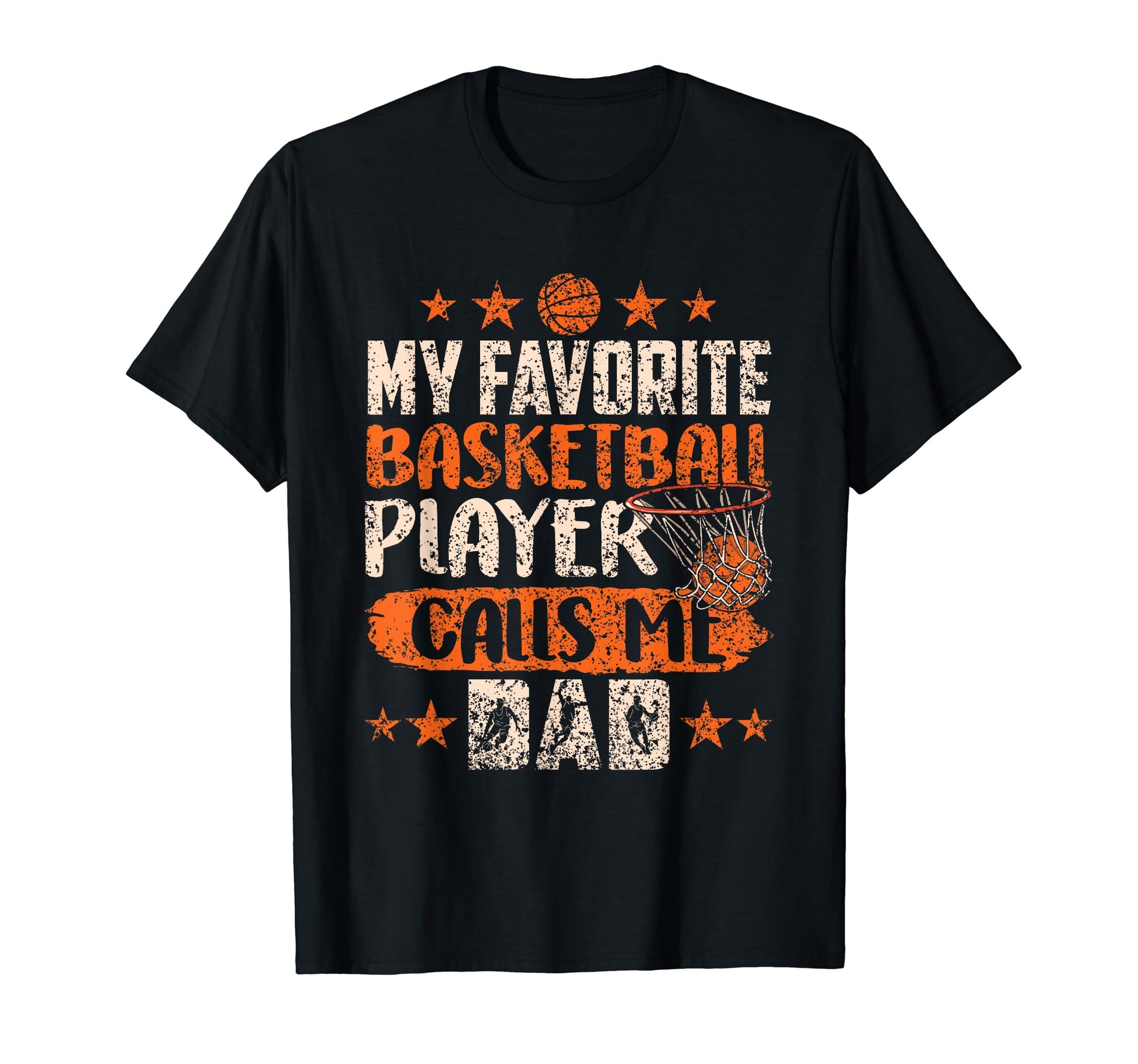 My Favorite Basketball Player Calls Me T-Shirt - Novelty Apparel Unisex - T-Shirt, Sweatshirt, Hoodie