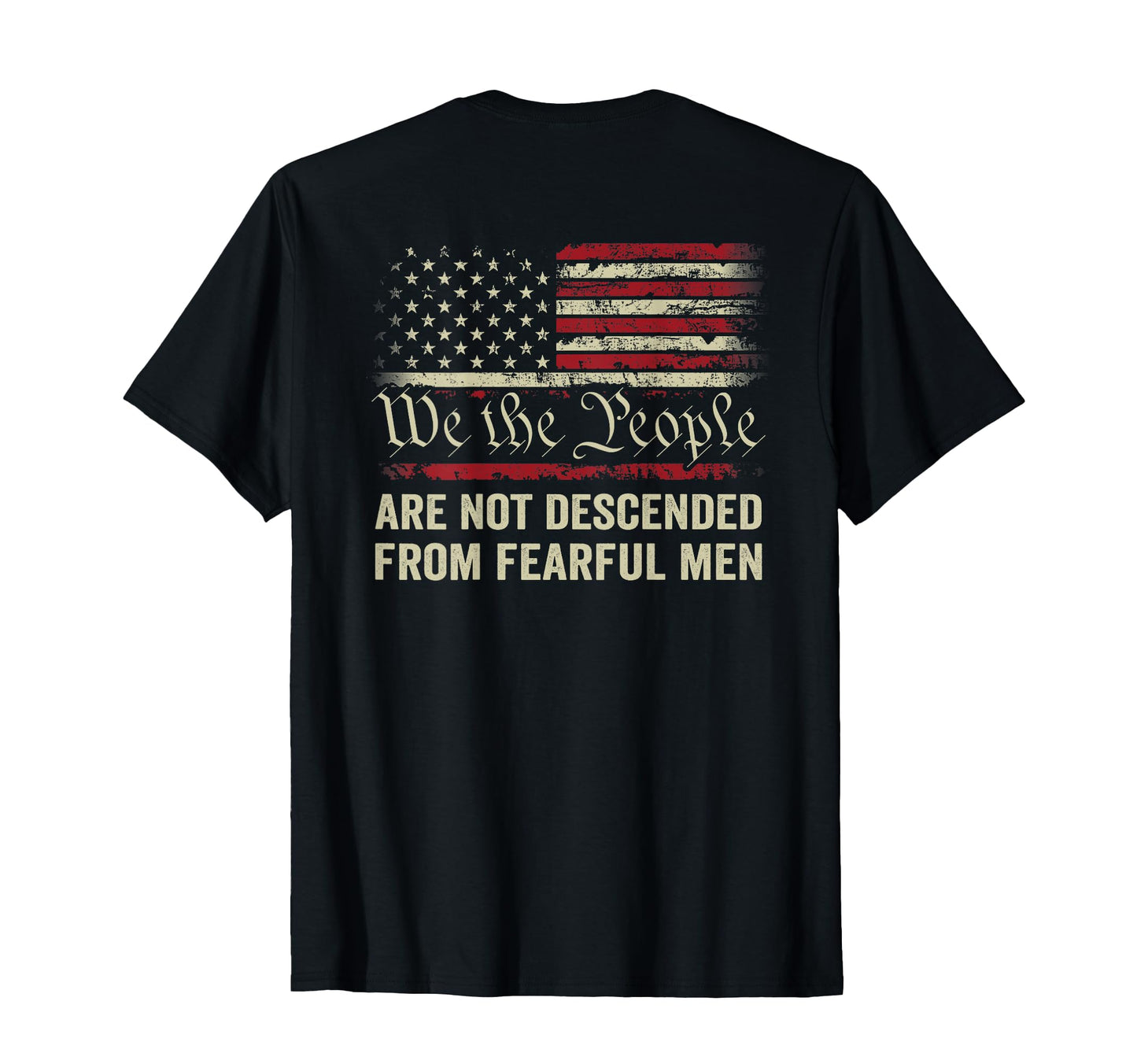 We People Are Not Descended From T-Shirt - Custom Art Print Men Women - T-Shirt, Sweatshirt, Hoodie