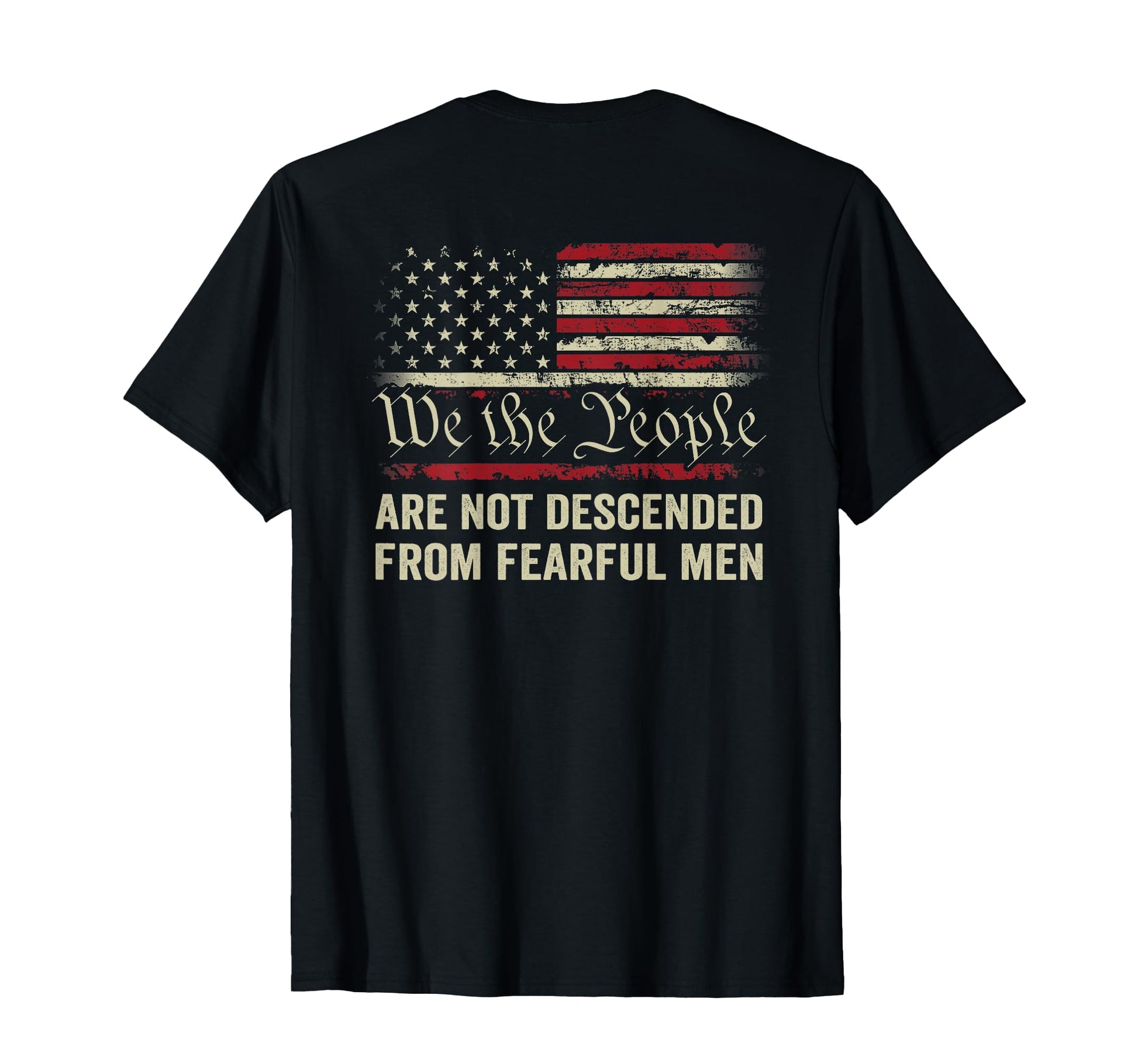 We People Are Not Descended From T-Shirt - Custom Art Print Men Women - T-Shirt, Sweatshirt, Hoodie