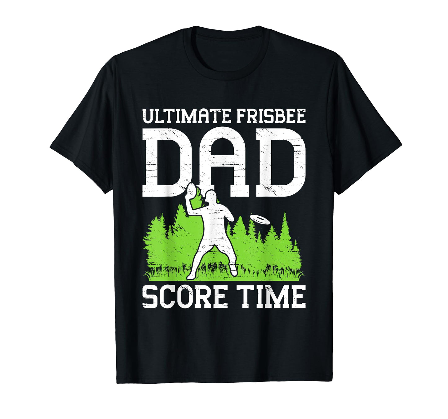Ultimate Frisbee Dad Flying Throw Disc T-Shirt - Minimalist Print Unisex - T-Shirt, Sweatshirt, Hoodie