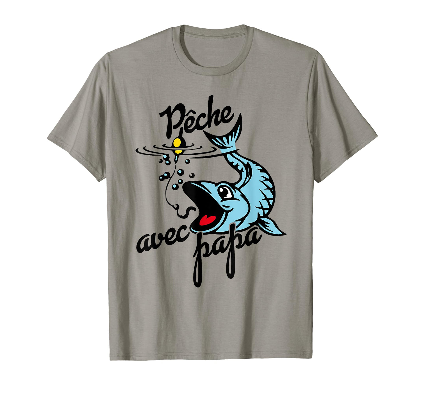 Fishing Dad Colourful Fish Funny T-Shirt - Trendy Graphic Men Women - T-Shirt, Sweatshirt, Hoodie