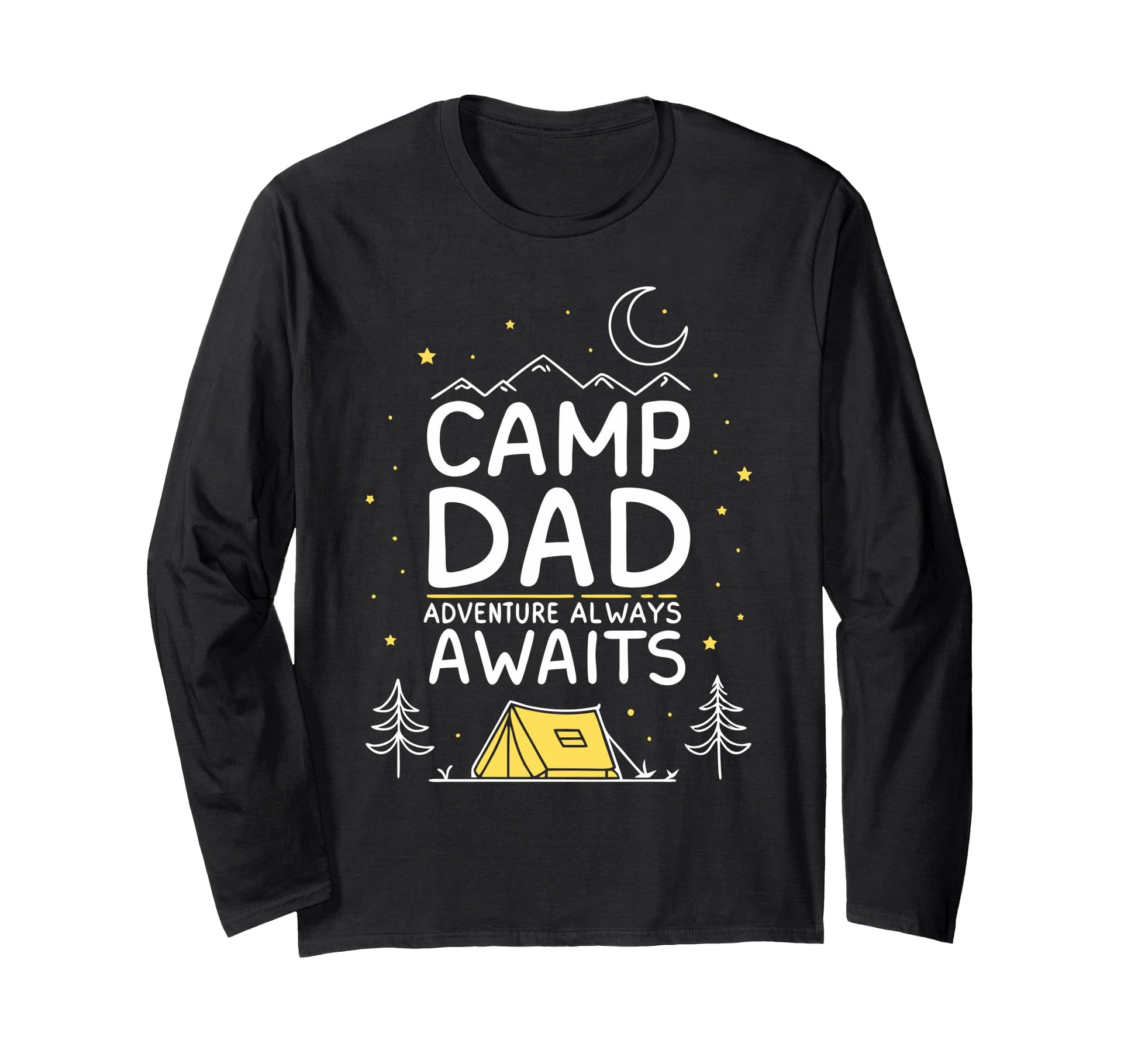 Fathers Day Camping Outdoorsy Dads Hoodie - Trendy Graphic for Adults - T-Shirt, Sweatshirt, Hoodie