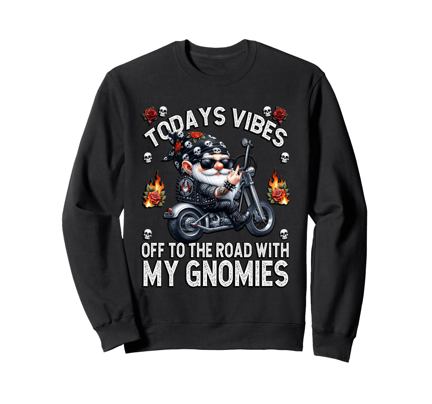 Funny Biker Dad Grandpa Motorcycle Sweatshirt - Unique Graphic for Adults - T-Shirt, Sweatshirt, Hoodie
