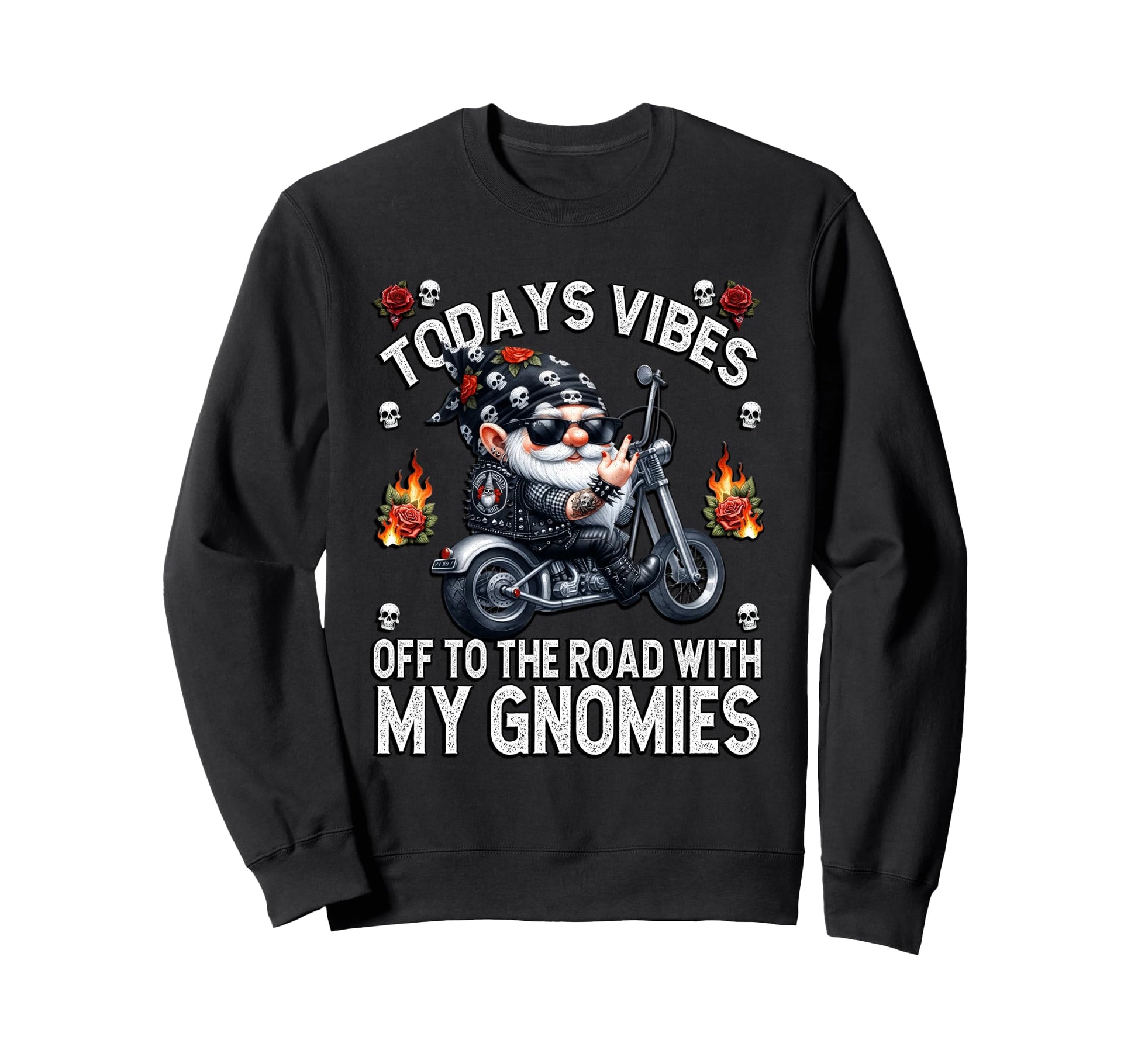 Funny Biker Dad Grandpa Motorcycle Sweatshirt - Unique Graphic for Adults - T-Shirt, Sweatshirt, Hoodie