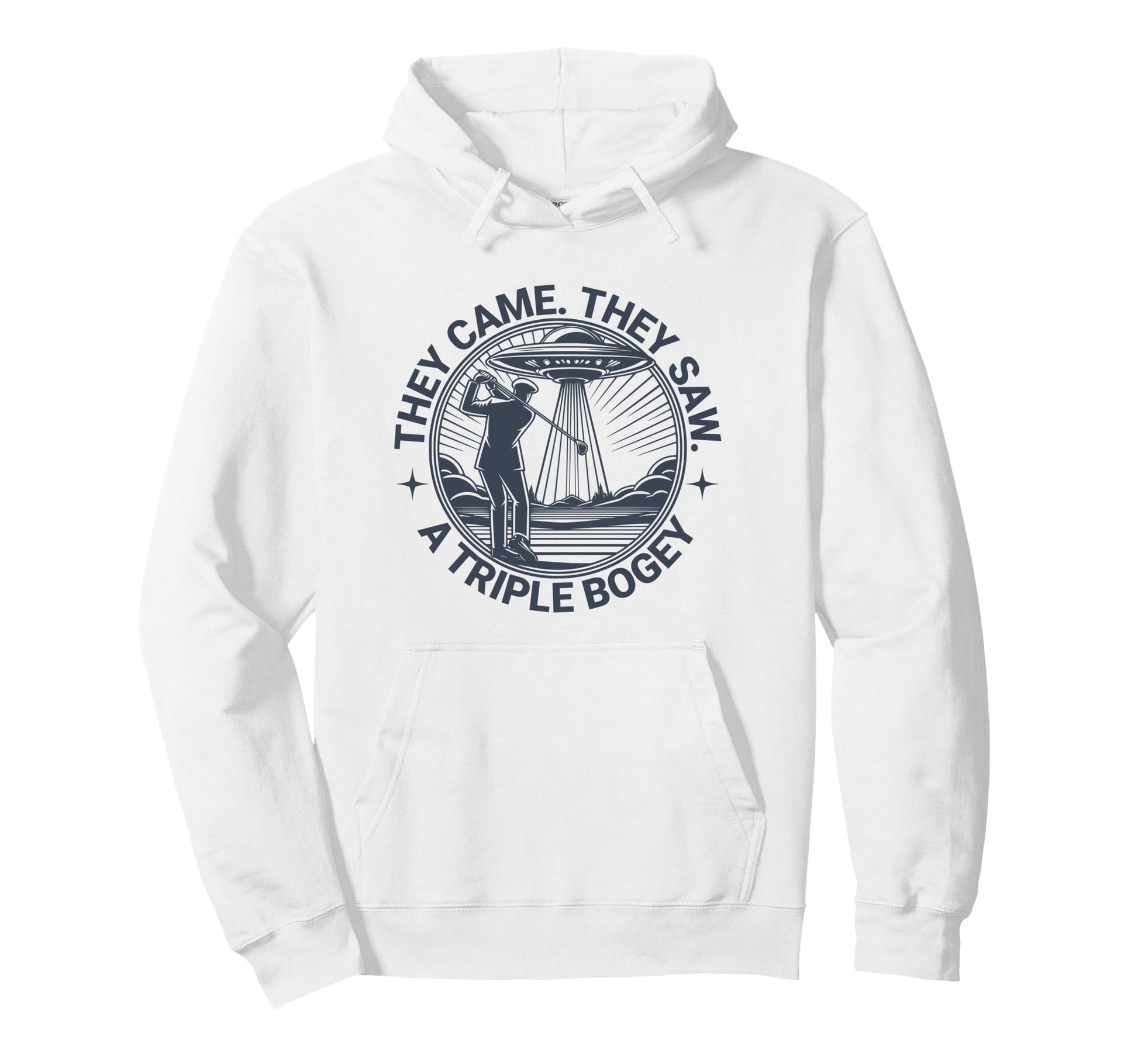 Funny Golf Sci Fi Dad Triple Bogey Hoodie - Trendy Graphic Men Women - T-Shirt, Sweatshirt, Hoodie