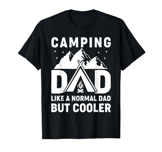 Camping Dad Funny Camper Fathers Day T-Shirt - Trendy Graphic for Adults - T-Shirt, Sweatshirt, Hoodie