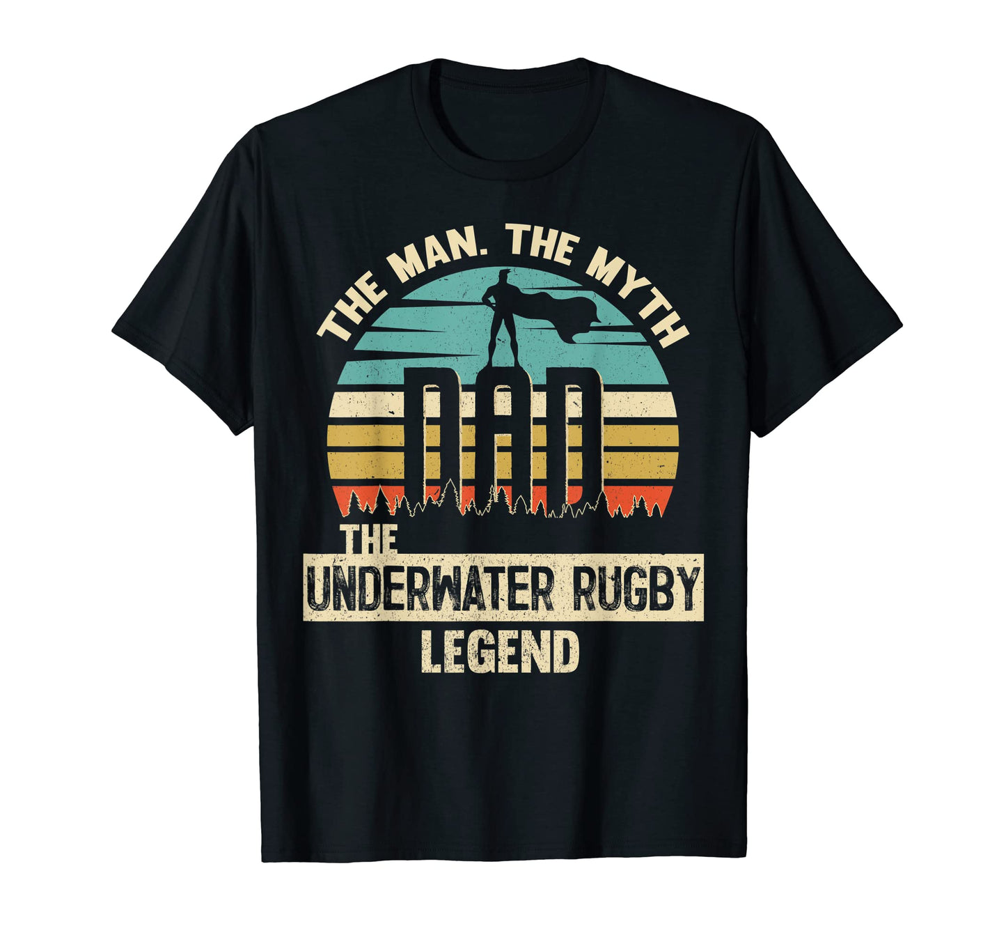 Myth Legend Dad Underwater Photography T-Shirt - Graphic Print Men Women - T-Shirt, Sweatshirt, Hoodie