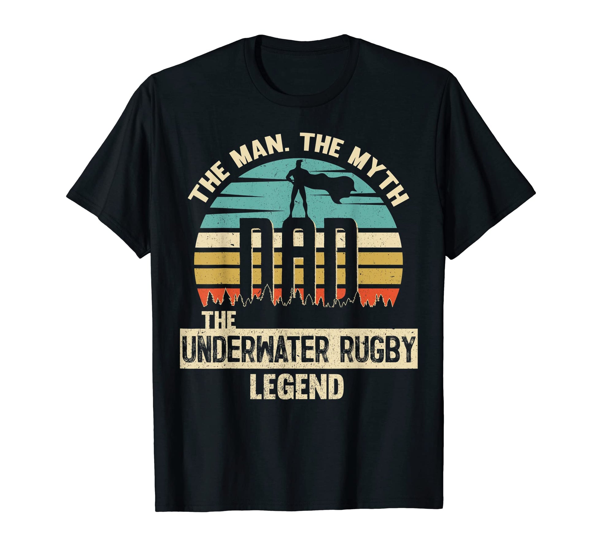 Myth Legend Dad Underwater Photography T-Shirt - Graphic Print Men Women - T-Shirt, Sweatshirt, Hoodie