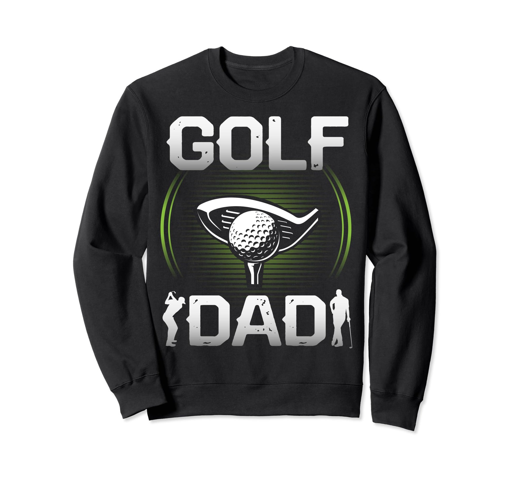 Golf Dad Golfing Golfer Father Ball Hoodie - Fun Novelty Design for Adults - T-Shirt, Sweatshirt, Hoodie