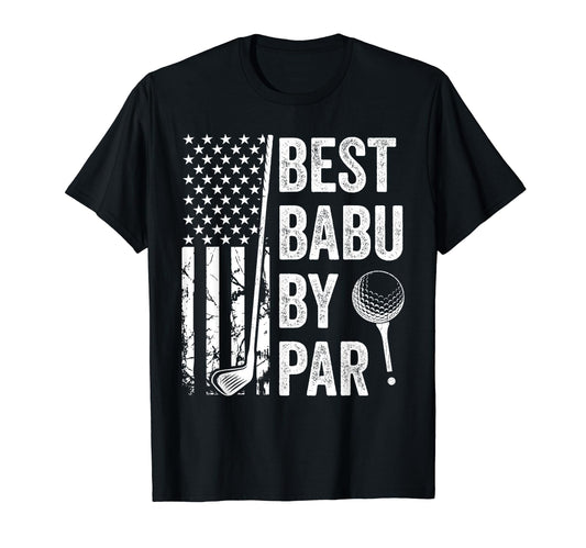 Best Babu Par Usa Flag Golf Fathers Day T-Shirt - Custom Art Print Unisex - T-Shirt, Sweatshirt, Hoodie