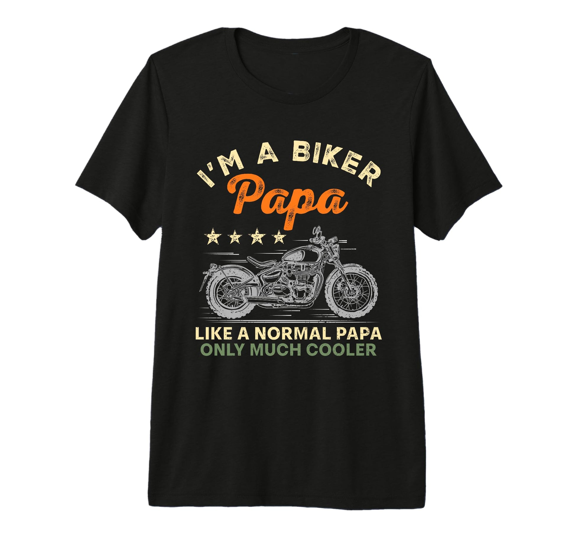 Mens Im Biker Papa Motorcycle Rider T-Shirt - Novelty Apparel for Adults - T-Shirt, Sweatshirt, Hoodie