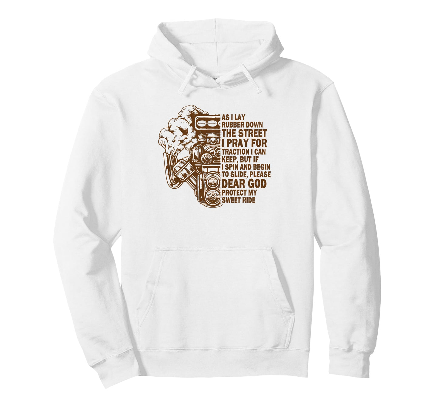 Drag Racer Racing Team Prayer As I Lay Hoodie - Unique Graphic Men Women - T-Shirt, Sweatshirt, Hoodie