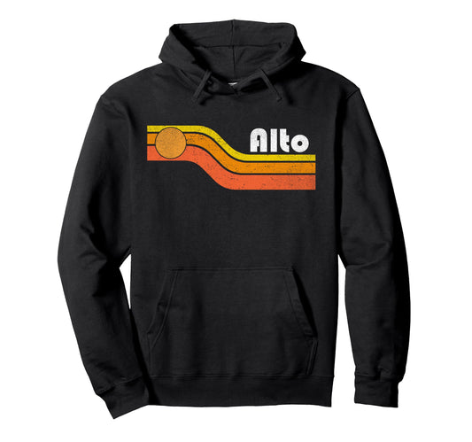 Alto 70S 80S Hoodie - Streetwear Style Unisex - T-Shirt, Sweatshirt, Hoodie