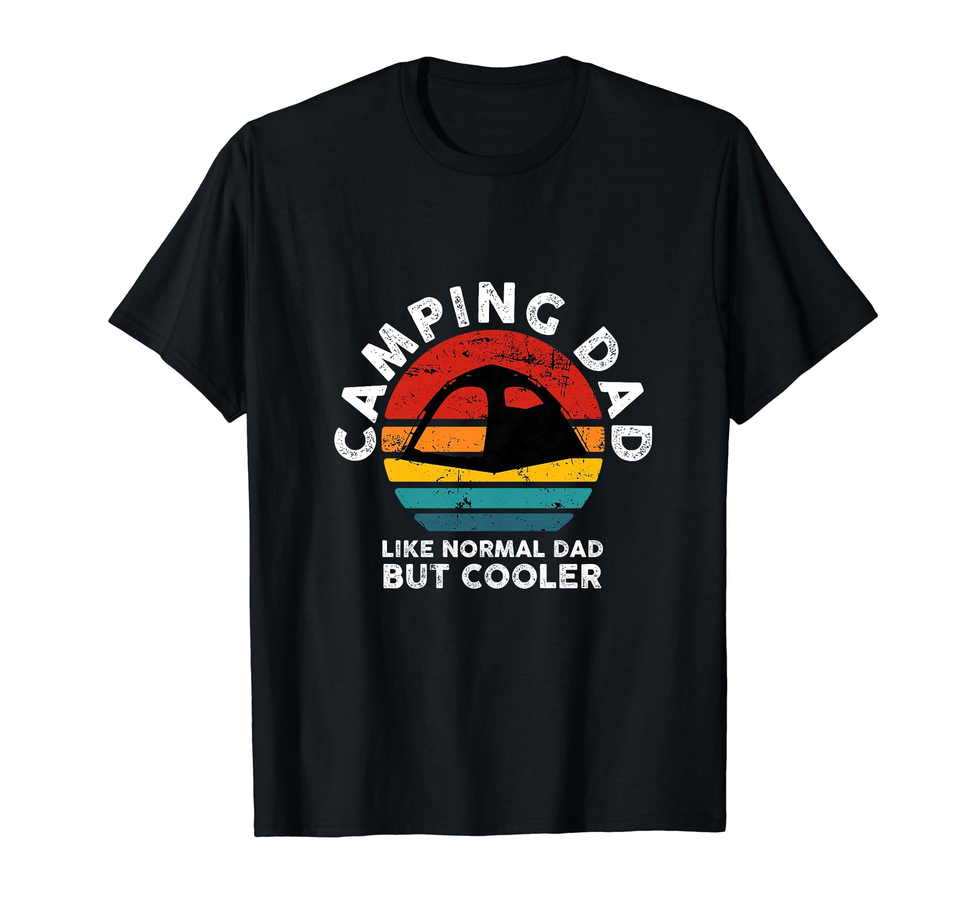 Camping Dad Like Normal Dad But T-Shirt - Minimalist Print for Adults - T-Shirt, Sweatshirt, Hoodie