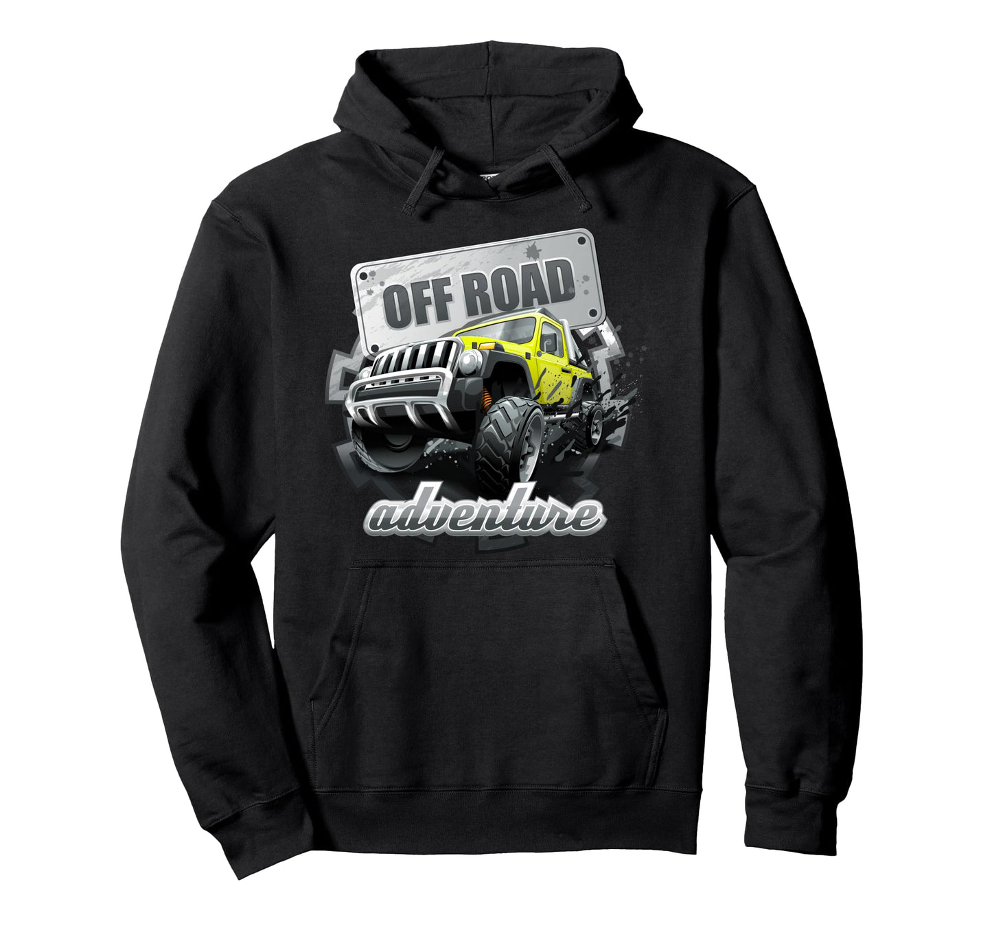 Offroad Adventure Suv Rock Crawling Hoodie - Custom Art Print Men Women - T-Shirt, Sweatshirt, Hoodie