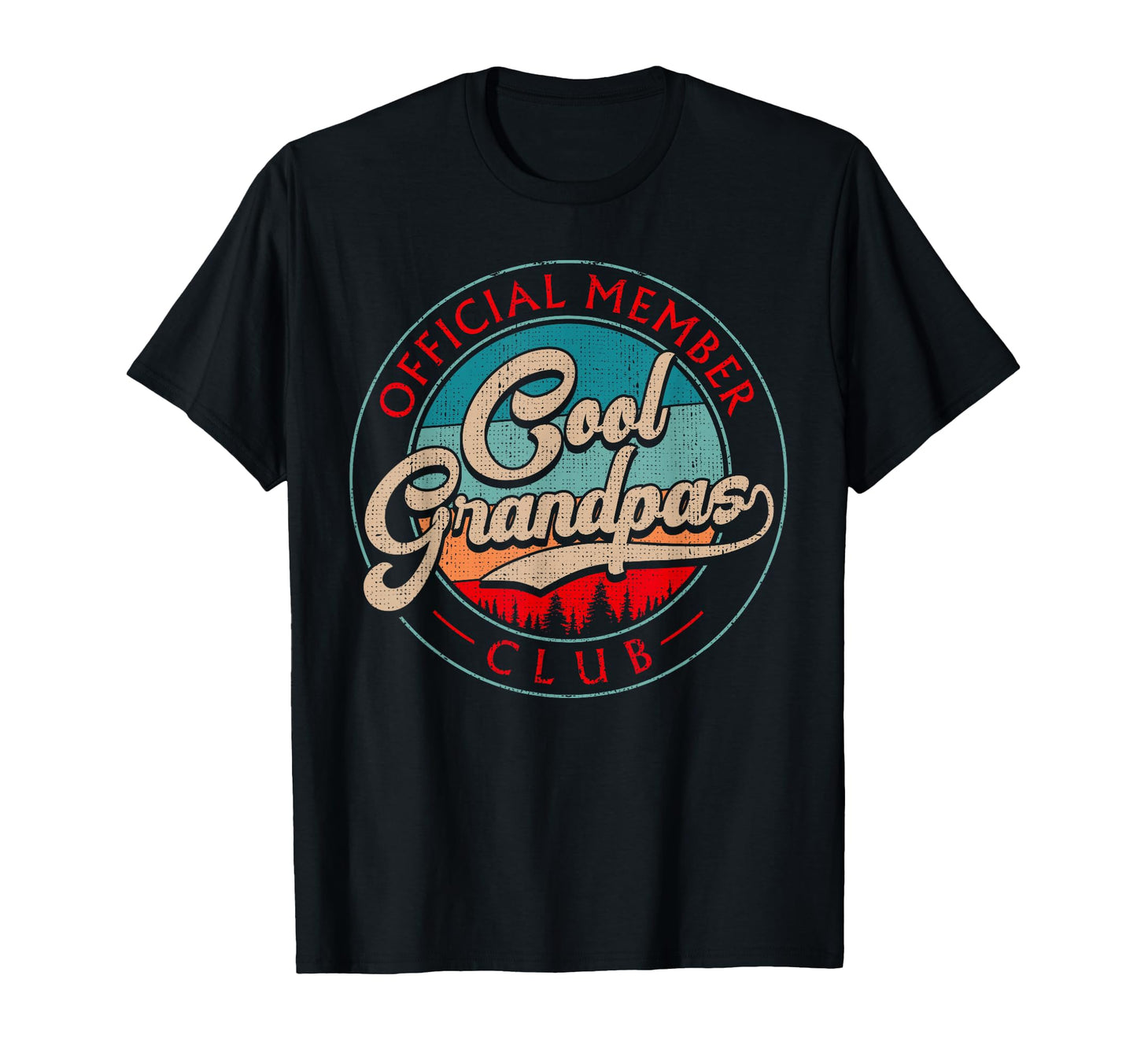 Grandpa Grandpas Club Member Funny T-Shirt - Fun Novelty Design Men Women - T-Shirt, Sweatshirt, Hoodie