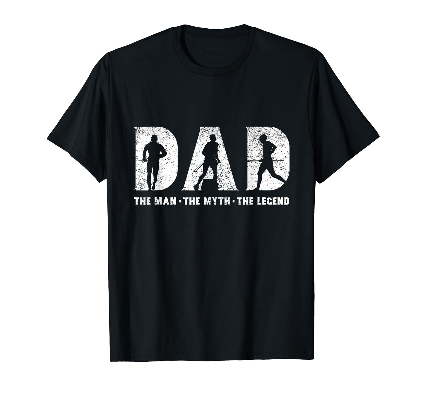 Skyrunning Dad Myth Legend Fathers Day T-Shirt - Graphic Print Men Women - T-Shirt, Sweatshirt, Hoodie