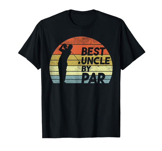 Best Uncle Par Golf Fathers Day T-Shirt - Aesthetic Graphic Men Women - T-Shirt, Sweatshirt, Hoodie