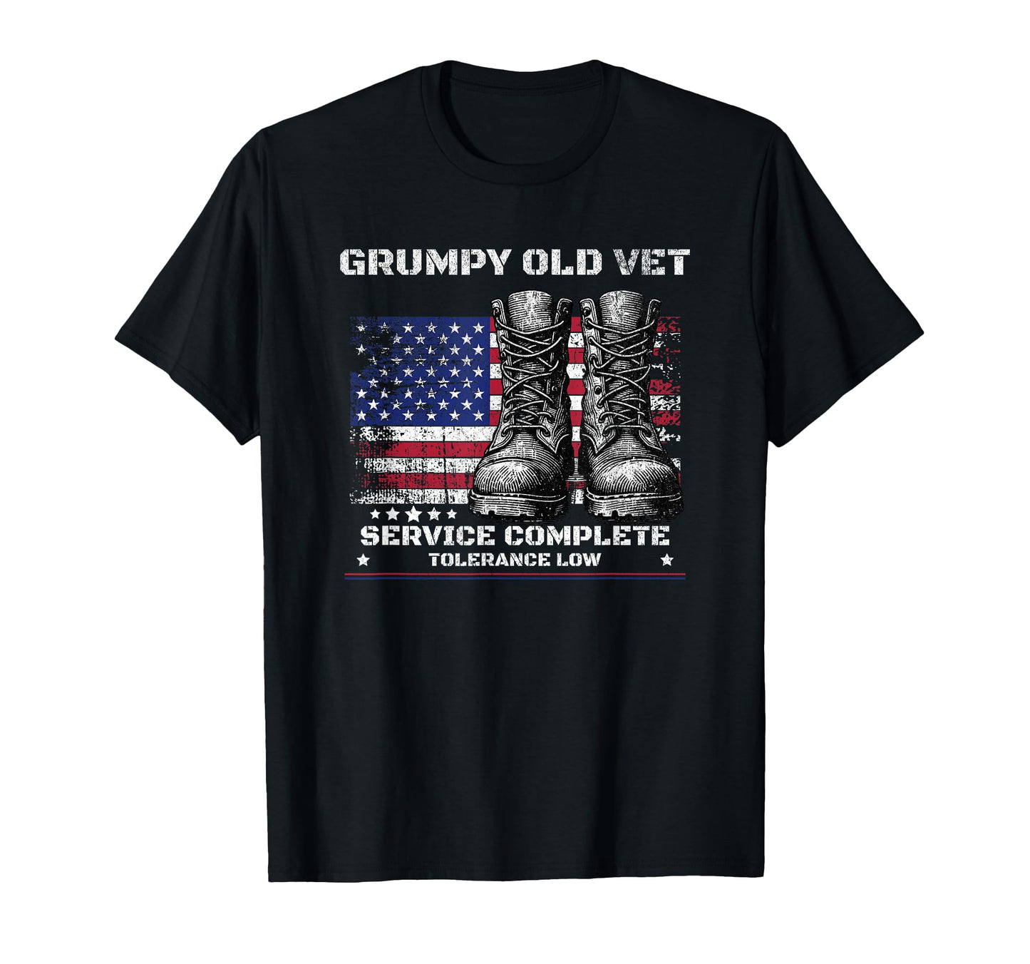 Funny Grumpy Old Vet Military W T-Shirt - Casual Everyday Wear for Adults - T-Shirt, Sweatshirt, Hoodie
