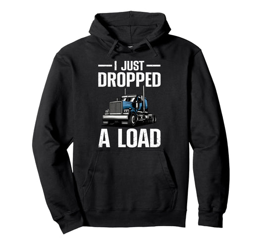 Best Truck Driver Art Dad Trucking Cdl Hoodie - Graphic Print Unisex - T-Shirt, Sweatshirt, Hoodie