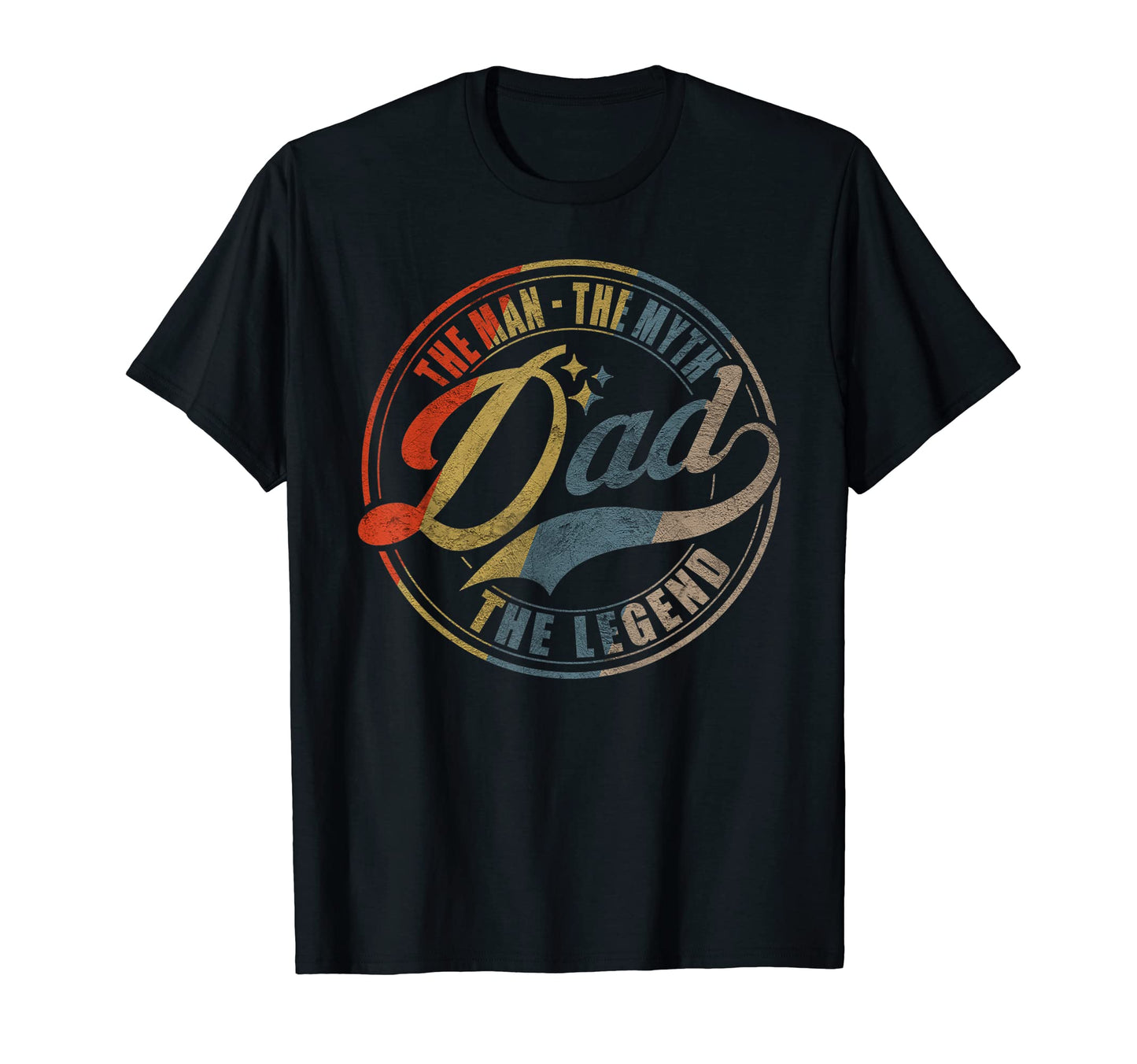 Dad Myth Legend Gift Fathers T-Shirt - Trendy Graphic Unisex - T-Shirt, Sweatshirt, Hoodie