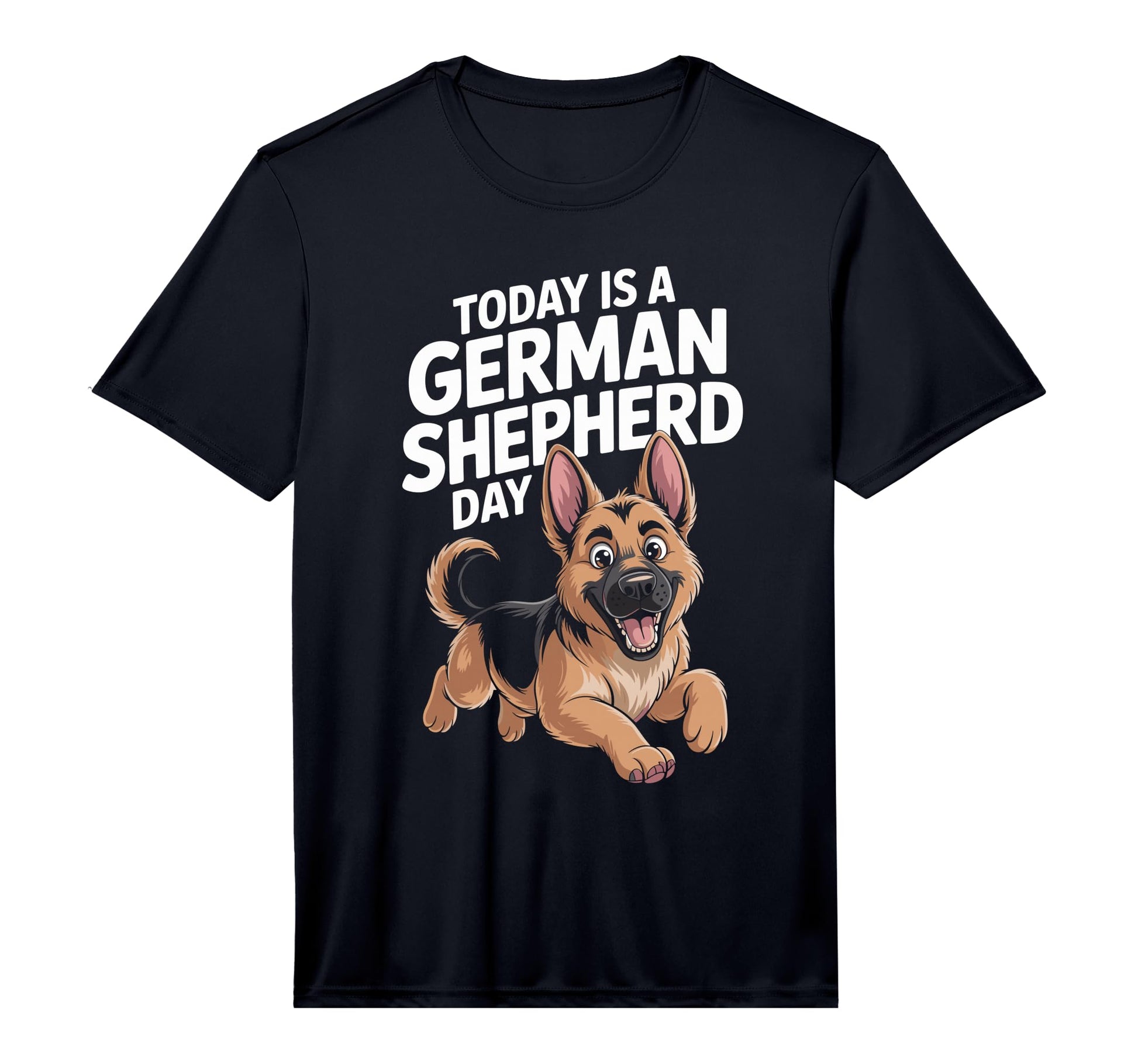 Mens Today Is German Shepherd Day T-Shirt - Novelty Apparel Men Women - T-Shirt, Sweatshirt, Hoodie