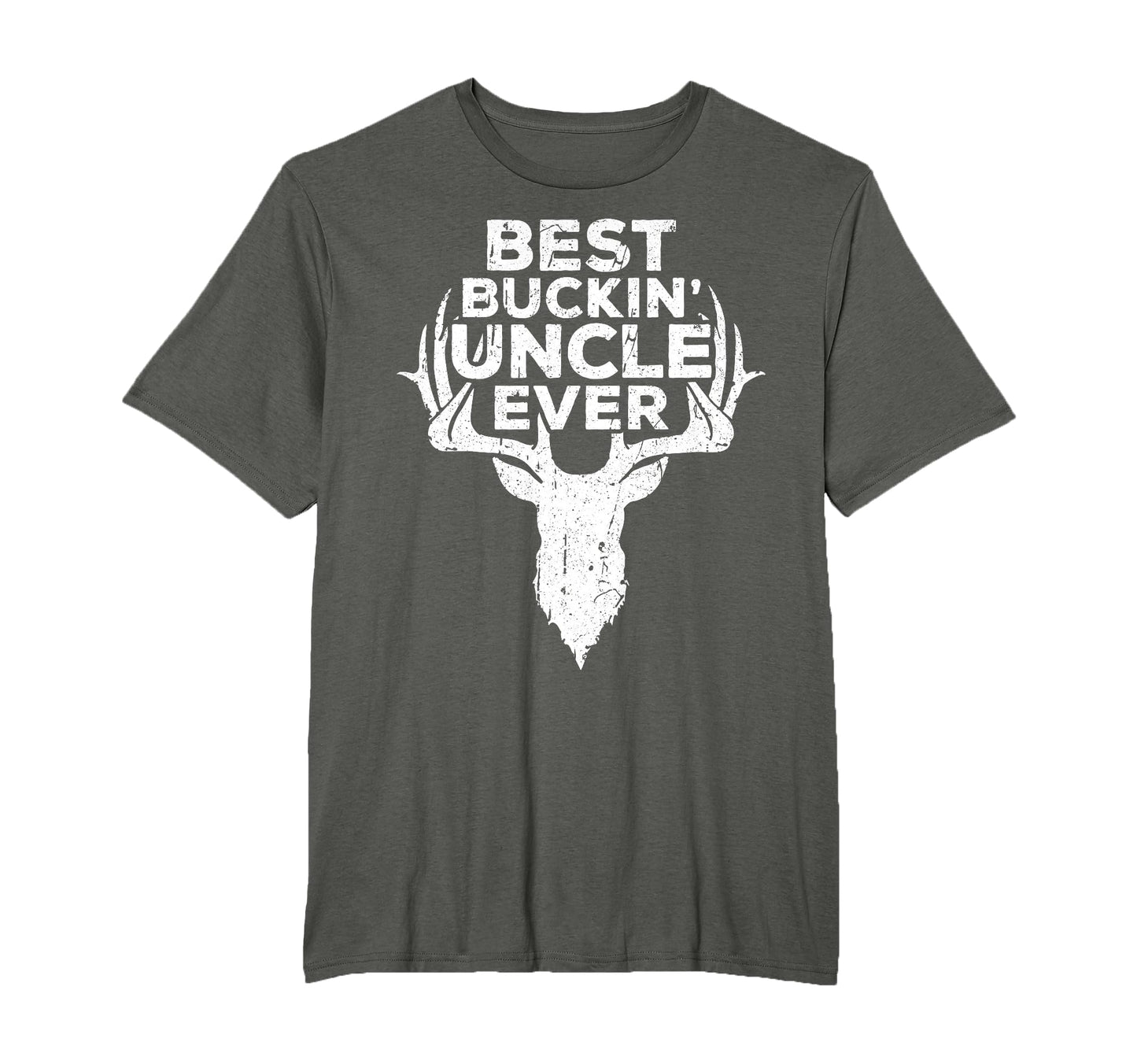 Best Buckin Uncle Ever Hunting T-Shirt - Minimalist Print Men Women - T-Shirt, Sweatshirt, Hoodie