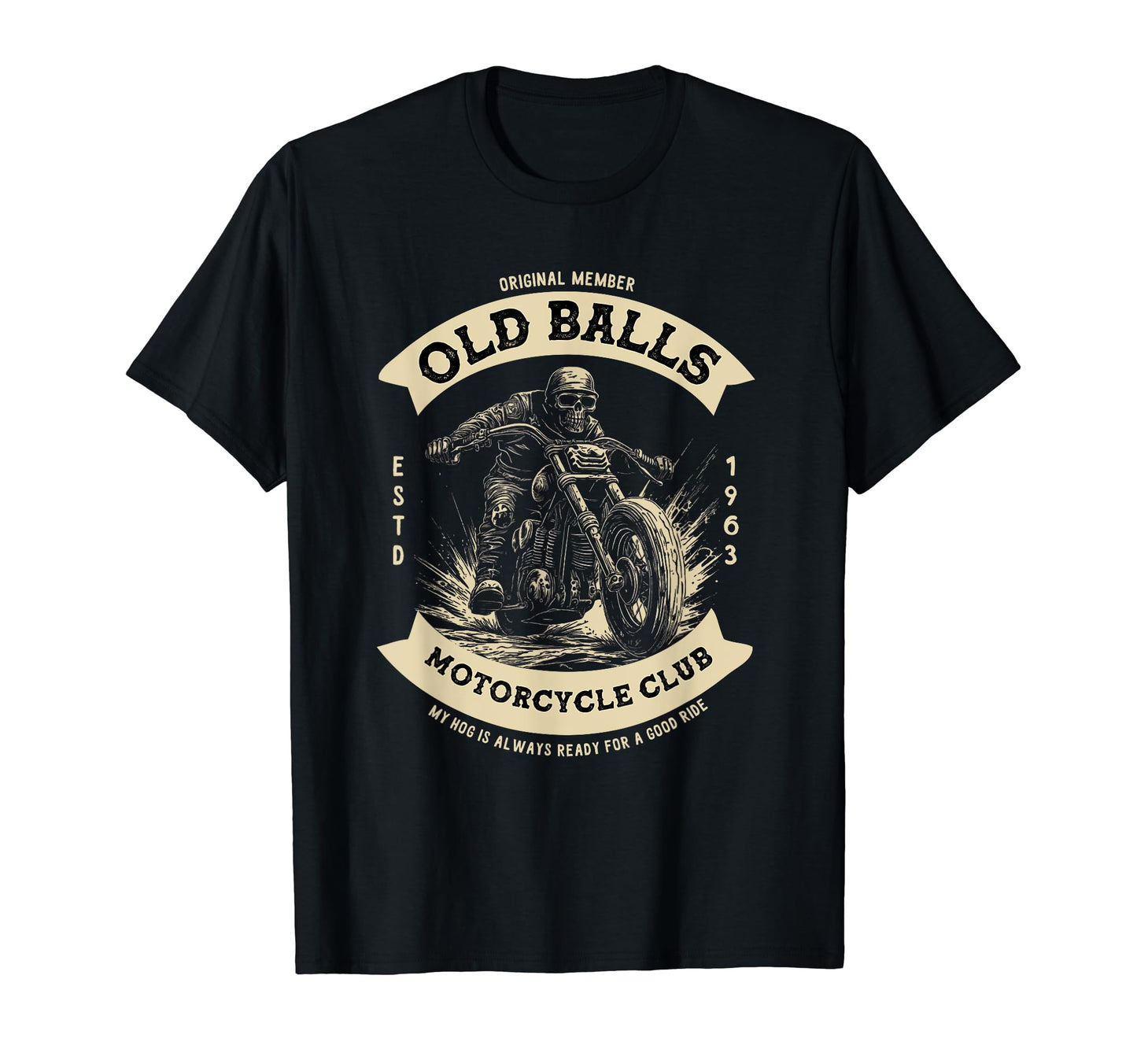 Funny 60Th Birthday Motorcycle Biker T-Shirt - Streetwear Style for Adults - T-Shirt, Sweatshirt, Hoodie