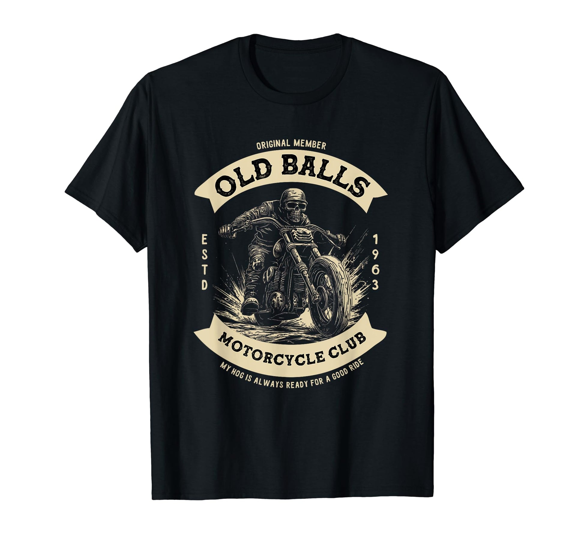 Funny 60Th Birthday Motorcycle Biker T-Shirt - Streetwear Style for Adults - T-Shirt, Sweatshirt, Hoodie