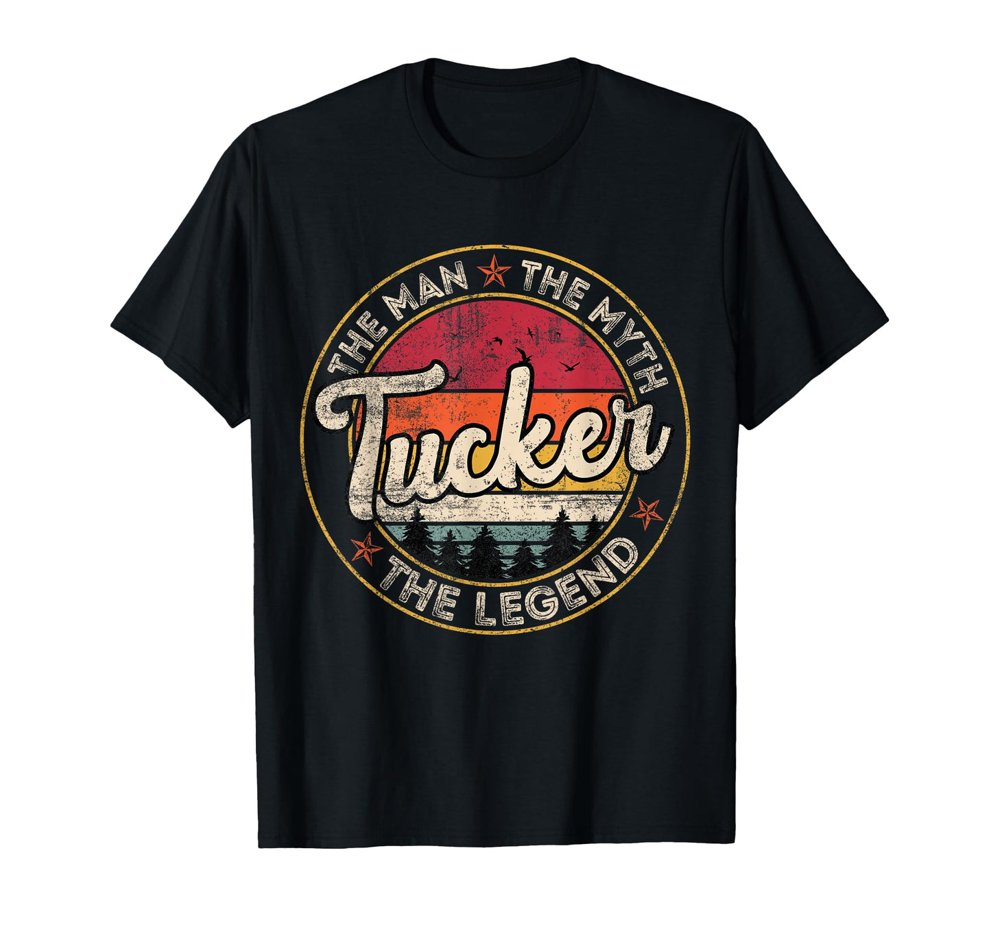 Tucker Myth Legend Personalized Name T-Shirt - Trendy Graphic Unisex - T-Shirt, Sweatshirt, Hoodie