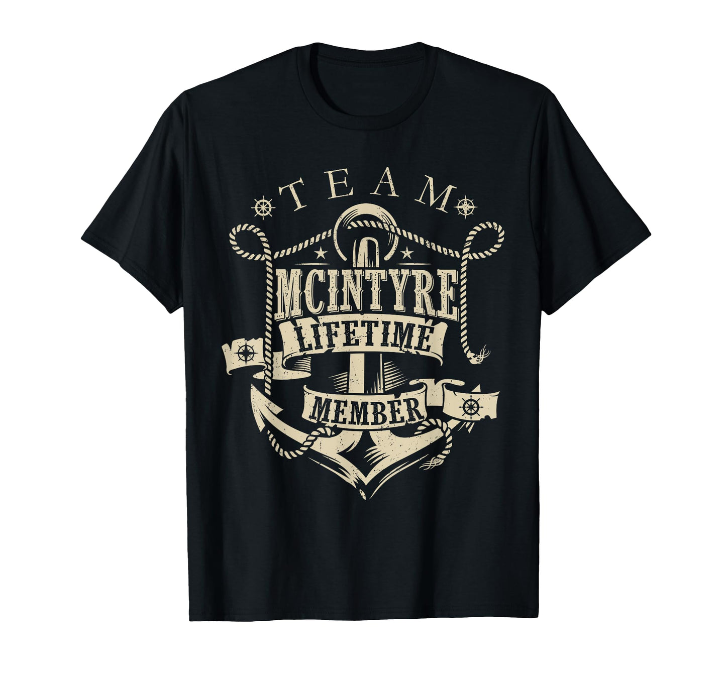 Team Mcintyre Lifetime Member Mcintyre T-Shirt - Custom Art Print Unisex - T-Shirt, Sweatshirt, Hoodie