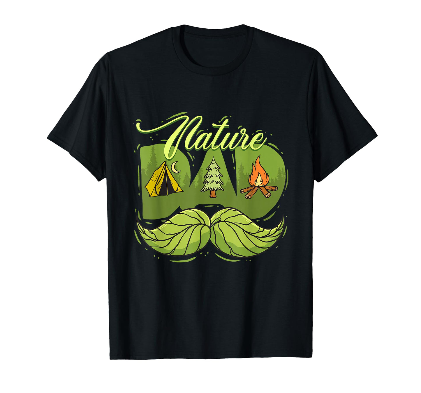 Nature Dad Camping Dad Husband Nature T-Shirt - Trendy Graphic Unisex - T-Shirt, Sweatshirt, Hoodie