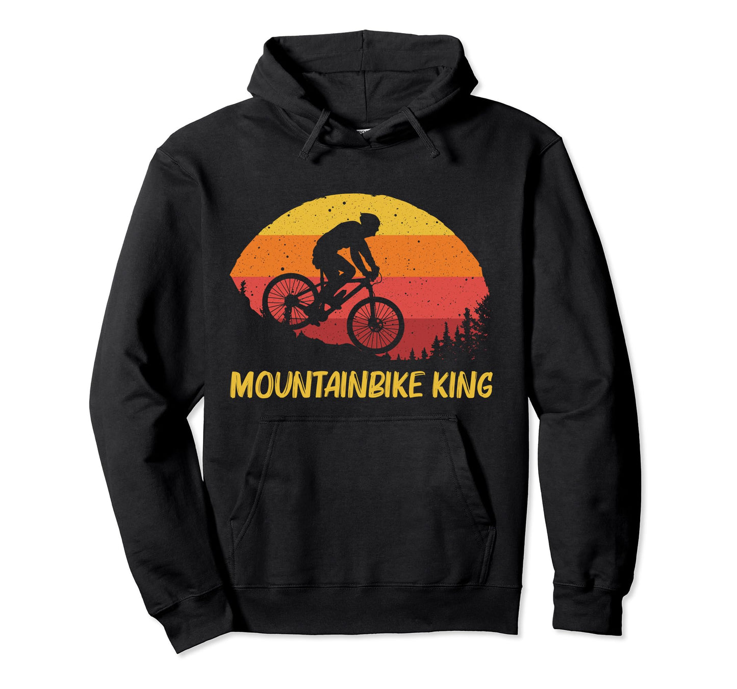 Mountain Biking Dad Biker Mtb Bicycle Bike Hoodie - Minimalist Print Unisex - T-Shirt, Sweatshirt, Hoodie