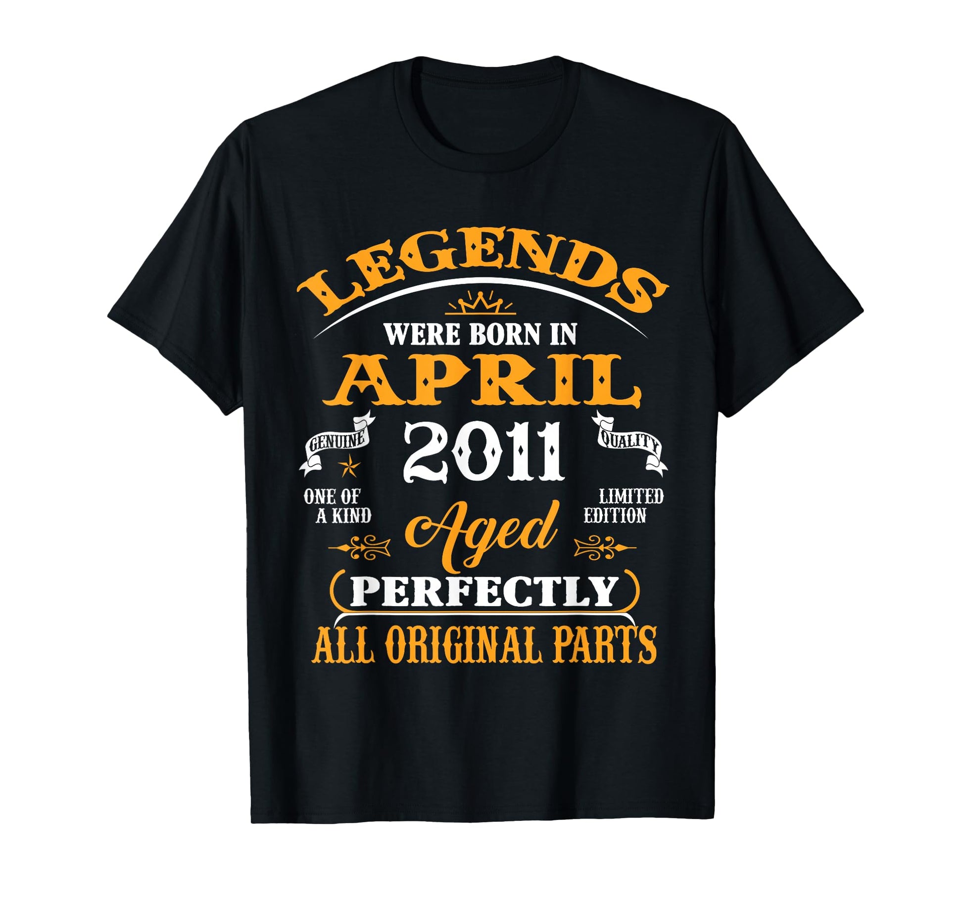 15Th Birthday Gift Legend Born April T-Shirt - Trendy Graphic Men Women - T-Shirt, Sweatshirt, Hoodie
