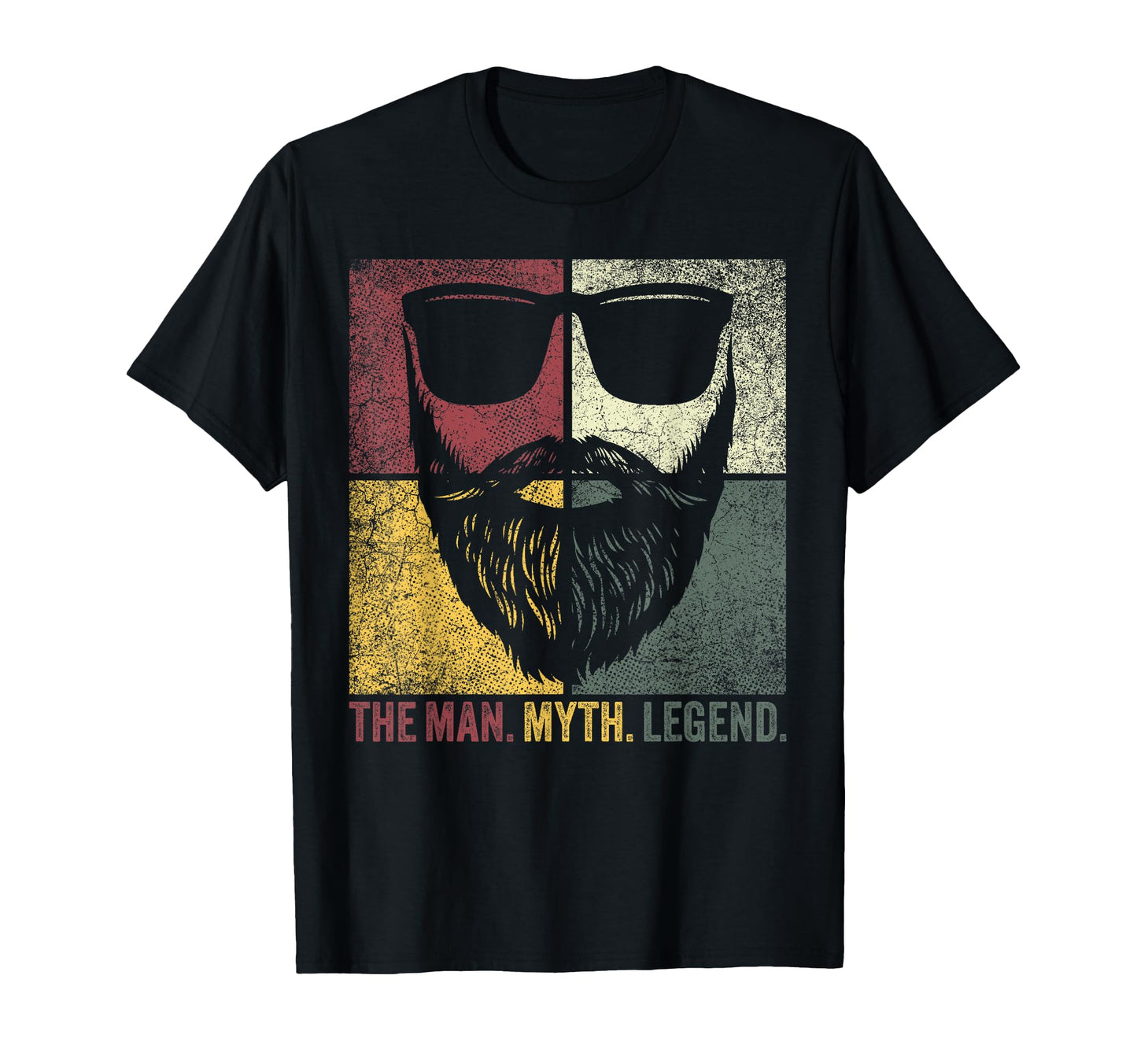 Fathers Day Gift Beard Myth Legend T-Shirt - Fun Novelty Design Men Women - T-Shirt, Sweatshirt, Hoodie