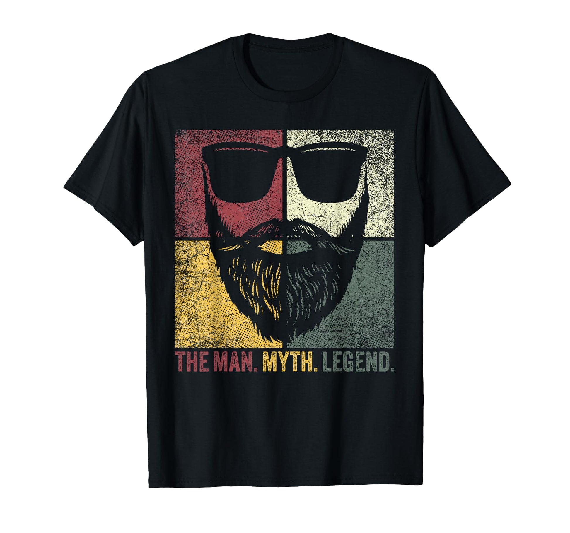 Fathers Day Gift Beard Myth Legend T-Shirt - Fun Novelty Design Men Women - T-Shirt, Sweatshirt, Hoodie