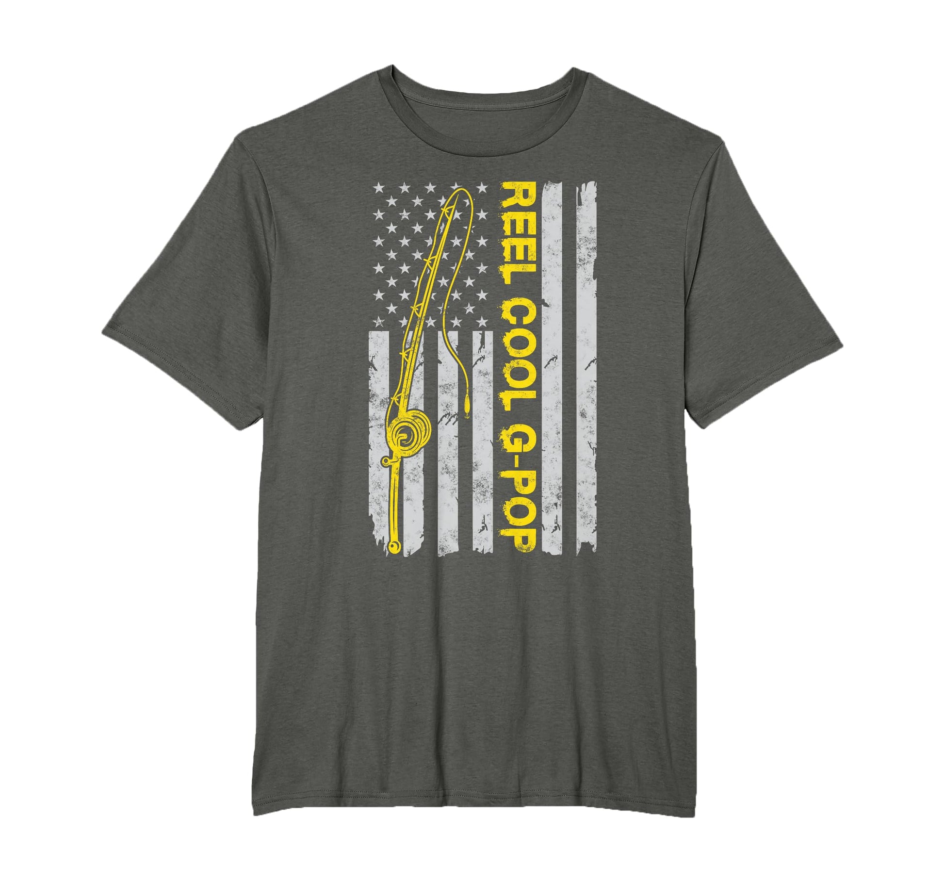 Reel G Pop American Funny Fishing T-Shirt - Aesthetic Graphic for Adults - T-Shirt, Sweatshirt, Hoodie